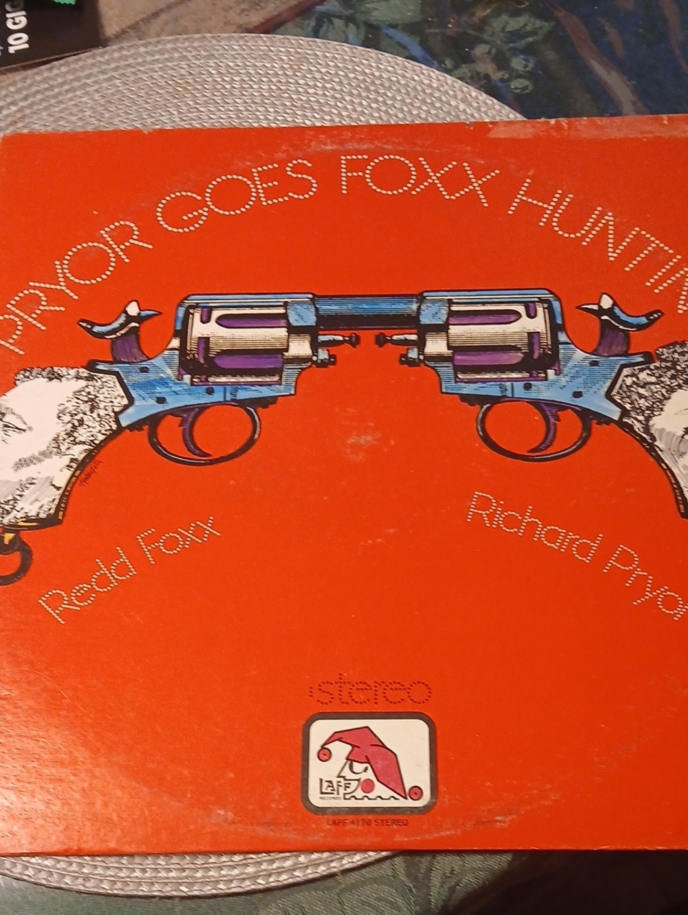 Pryor Goes Foxx Hinting Vinyl Album Stereo 1973 Laff Records